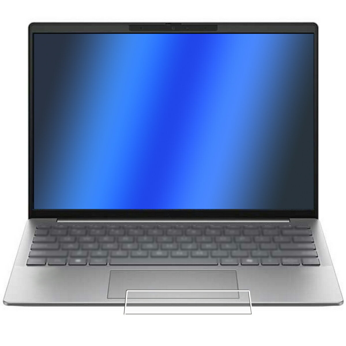【2枚セット】HP EliteBook 635 AERO G11 2024年モデル 用 高硬度 9H アンチグレア タイプ タッチパッド 専用 保護 フィルム ★ 強化 ガラスフィルム と同等の 高硬度9H エイチピー エリート ブック エアロ ジーイレブン