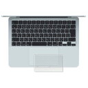 【2枚セット】MacBook Air M4 2025 13インチ 用 カーボン調 クリア タッチパッド 専用 保護 フィルム ★ トラックパッド アップル マッ...