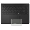 LG gram Pro 16 16Z90TS 2025年モデル 用 カーボン調 クリア タッチパッド 専用 保護 フィルム ★ トラックパッド エルジー エレク...
