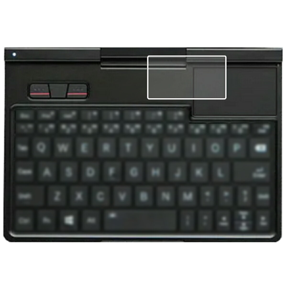 【2枚セット】GPD Pocket 4 用 AR/マット ハイブリッド 高機能 反射低減 タッチパッド 専用 保護 フィルム ★ トラックパッド ジーピーディー ポケット フォー