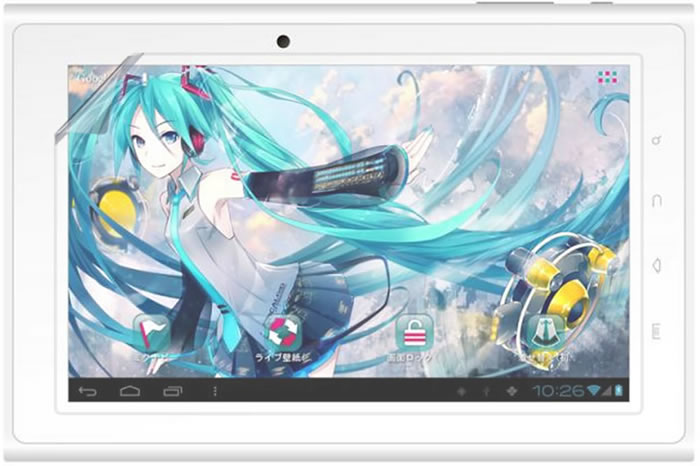 RWC 初音ミク タブレットナビ 藤田咲「RM-AT700MK」 用 [7]【 マット 反射低減 】 液晶 保護 フィルム ★ タブレット タブレットPC 液晶 画面 保護 フィルム シート 保護フィルム 保護シート