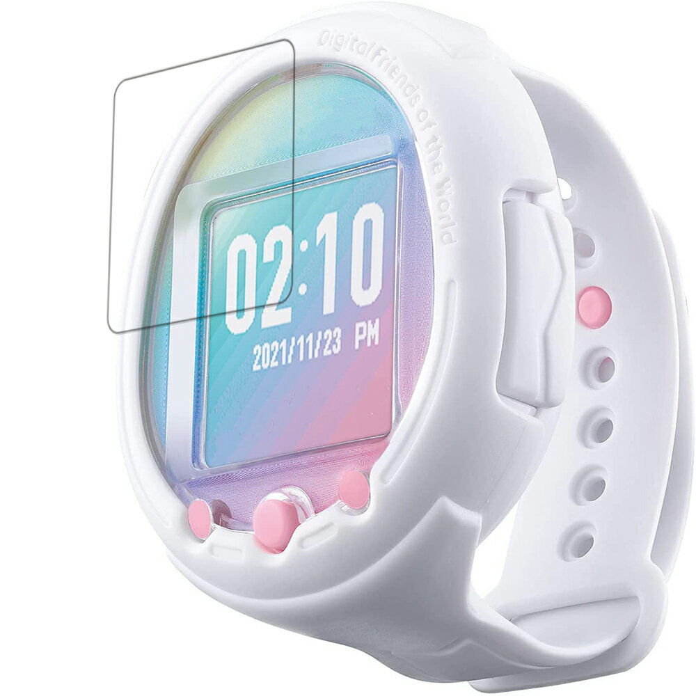 【2枚セット】たまごっち Tamagotchi Smart NiziU 用 超撥水 すべすべタッチ 抗菌 クリア タイプ 液晶 保護 フィルム ★ タマゴッチ ...