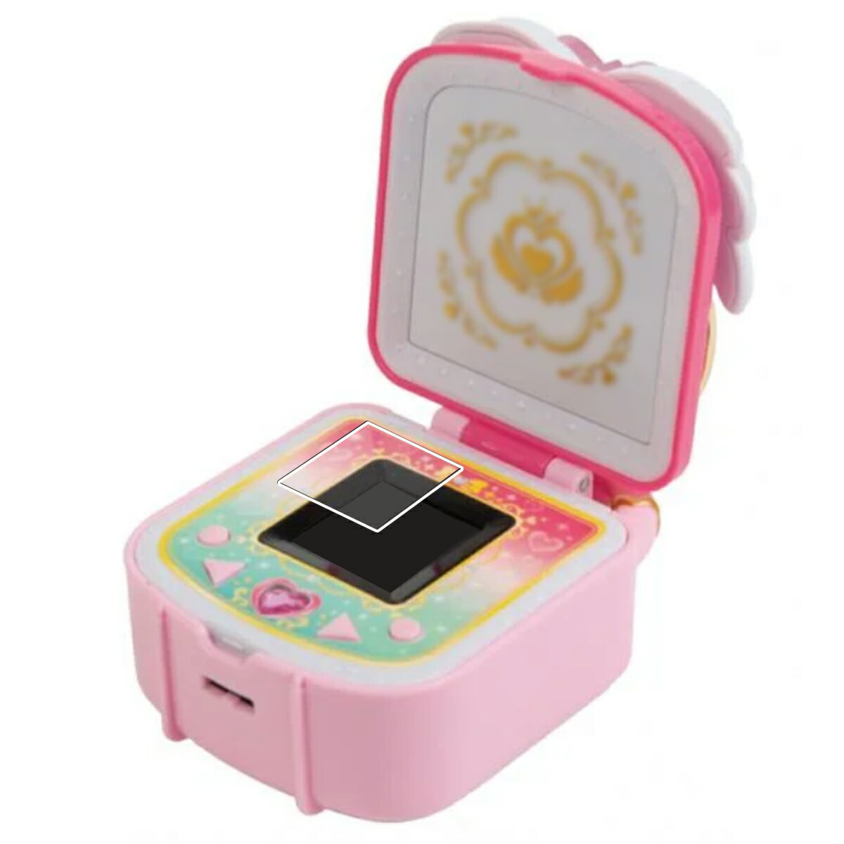 【2枚セット】シークレット キャッチ!ティニピン ミスティックハートウィング 用 清潔 目に優しい アンチグレア ブルーライト カット タイプ 液晶 保護 フィルム ★