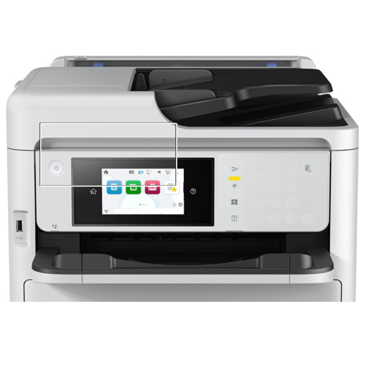 EPSON PX-M887F 用 AR/マット ハイブリッド 高機能 反射低減 保護フィルム ★ エプソン