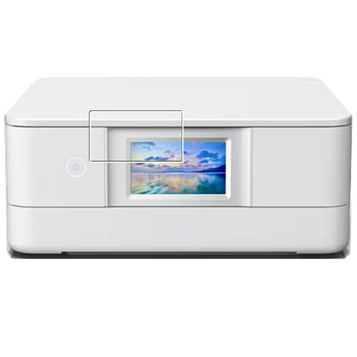 EPSON Colorio(カラリオ) EP-886AW/AB/AR 用 高機能 反射防止 スムースタッチ 抗菌 液晶 保護 フィルム ★ エプソン