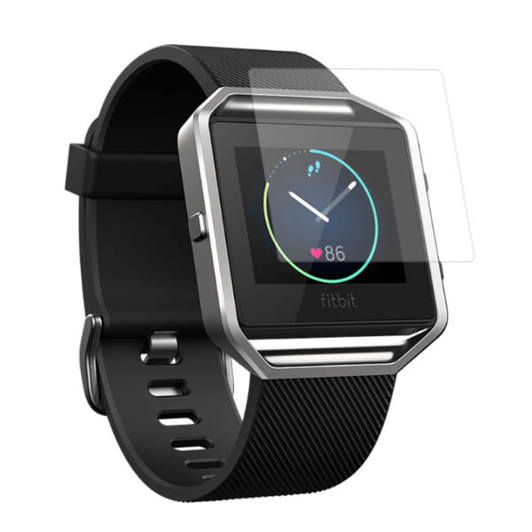 【スーパーSALE 半額 50%OFF】【2枚セット】Fitbit Blaze FB502S-JPN スマートフィットネスウォッチ 用【 防指紋 クリア タイプ...