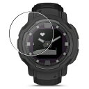 【2枚セット】Garmin Instinct Crossover 用 超撥水 すべすべ 抗菌 抗ウイルス クリア タイプ 液晶 保護 フィルム ★ ガーミン インスティンクト クロスオーバー(2)