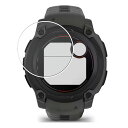 【2枚セット】GARMIN Instinct E 40mm 用 防指紋 クリア タイプ 液晶 保護 フィルム ★ ガーミン インスティンクト イー