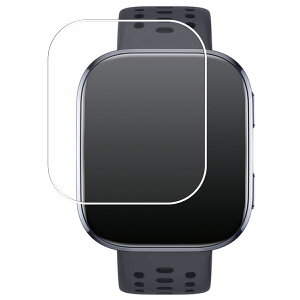 【2枚セット】Amazfit Bip 6 用 曲面対応 保護 フィルム TPUフィルム 傷修復 衝撃吸収 日本製 【上級者向け】 ★ アマズフィット ビップ シックス