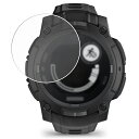 【2枚セット】GARMIN Instinct 3 Dual Power Tactical 45mm 用 安心の5大機能 衝撃吸収 ブルーライト カット 液晶 保...