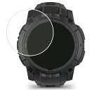 【4枚セット】GARMIN Instinct 3 Dual Power Tactical 50mm 用 抗菌 抗ウイルス 防指紋 クリア 液晶 保護 フィルム ★ ガーミン インスティンクト スリー デュアル パワー タクティカル(2)