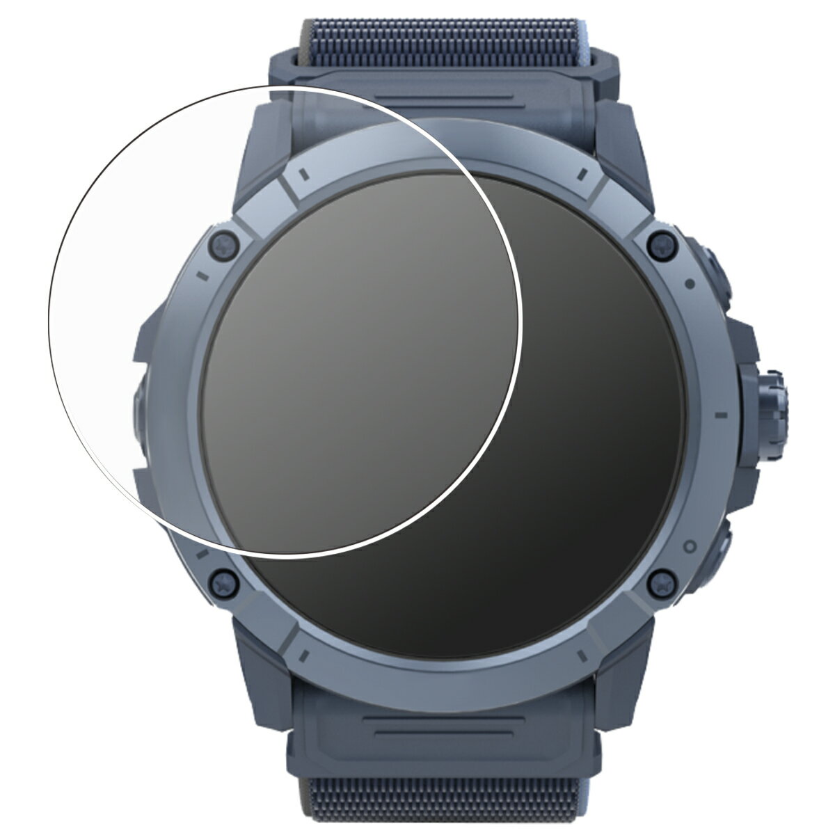 【2枚セット】COROS VERTIX 2S 用 高硬度 9H アンチグレア タイプ 液晶 保護 フィルム ★ 強化 ガラスフィルム と同等の 高硬度9H カロス バーティクス ツーエス