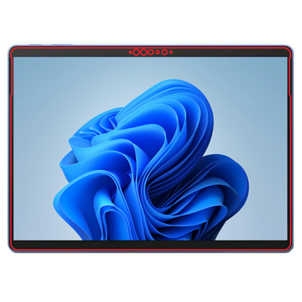 【2枚セット】Microsoft Surface Pro 9 用 [N35] マット 反射低減 タイプ 液晶 保護 フィルム ★ マイクロソフト サーフェス プロ ナイン 2