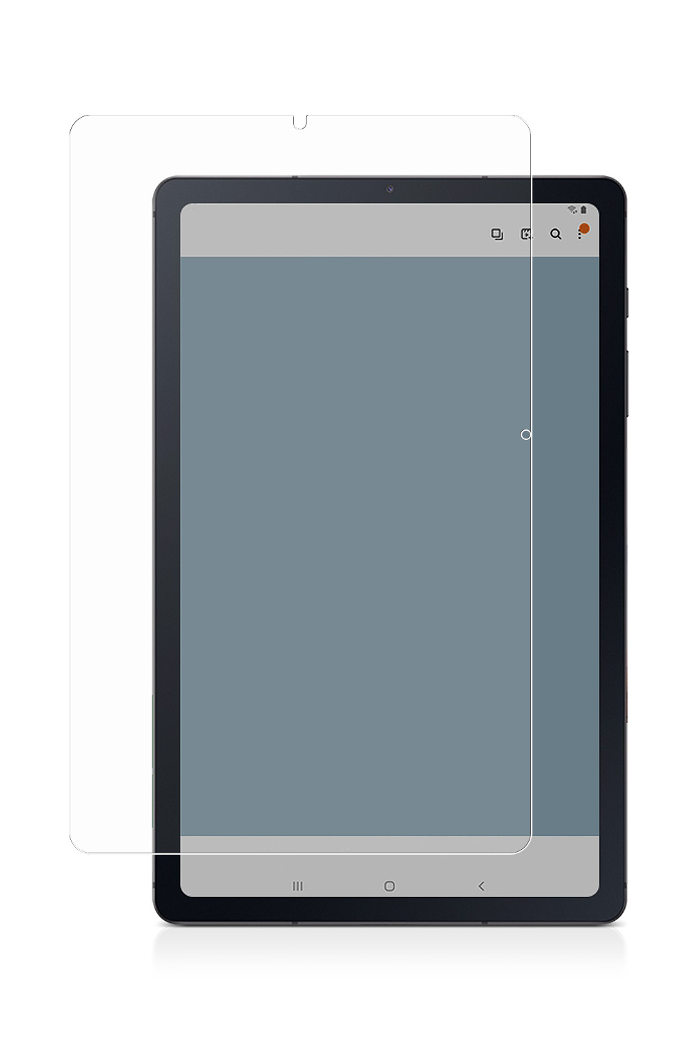 Samsung Galaxy Tab S6 Lite 用 [10] 抗菌 抗ウイルス 防指紋 クリア 液晶 保護 フィルム ★ サムスン ギャラクシー