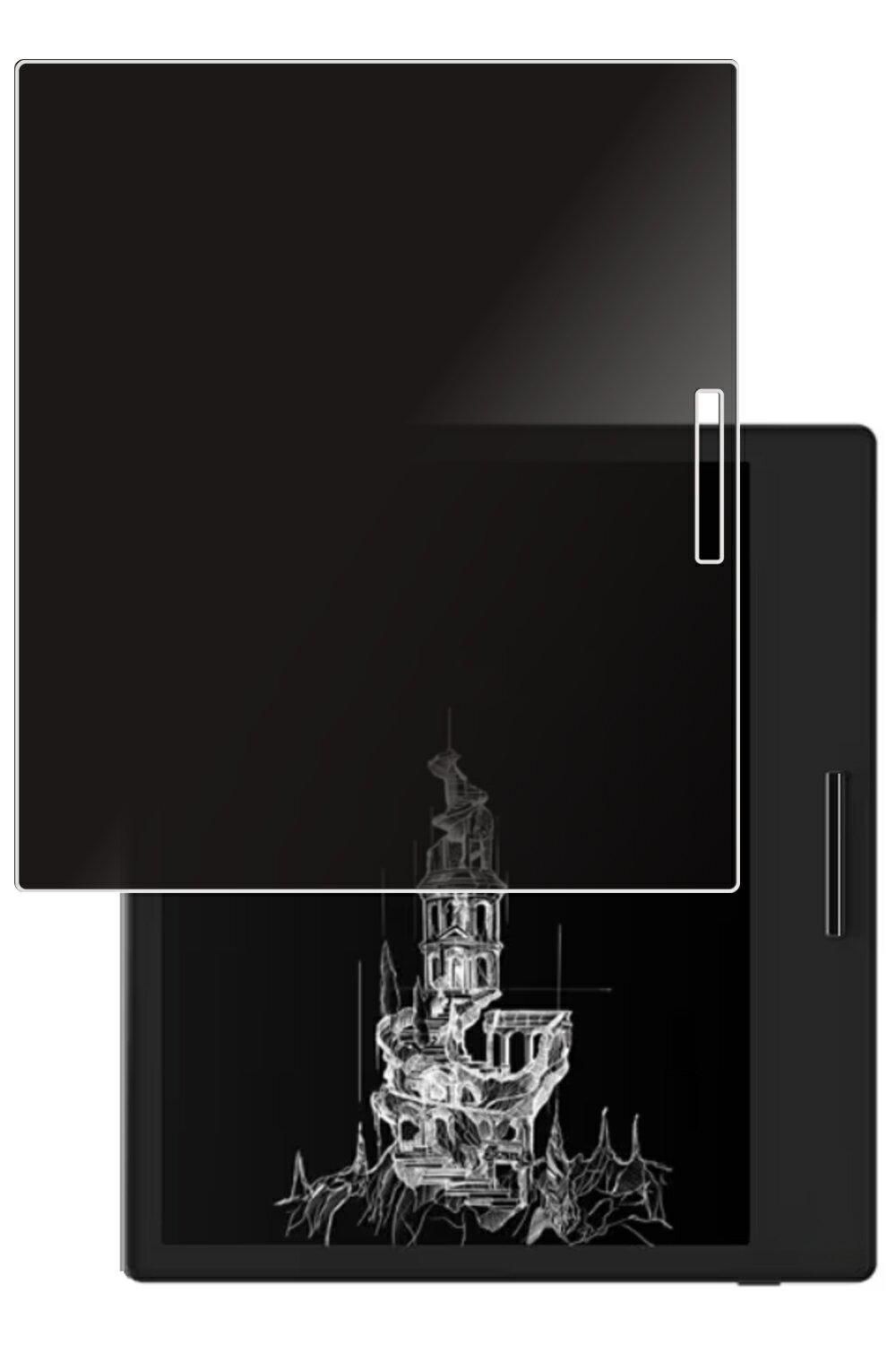 【2枚セット】BOOX Page 用 [7] 4way のぞき見防止 プライバシー保護 液晶 保護 フィルム ★ Onyx ブークス ページ