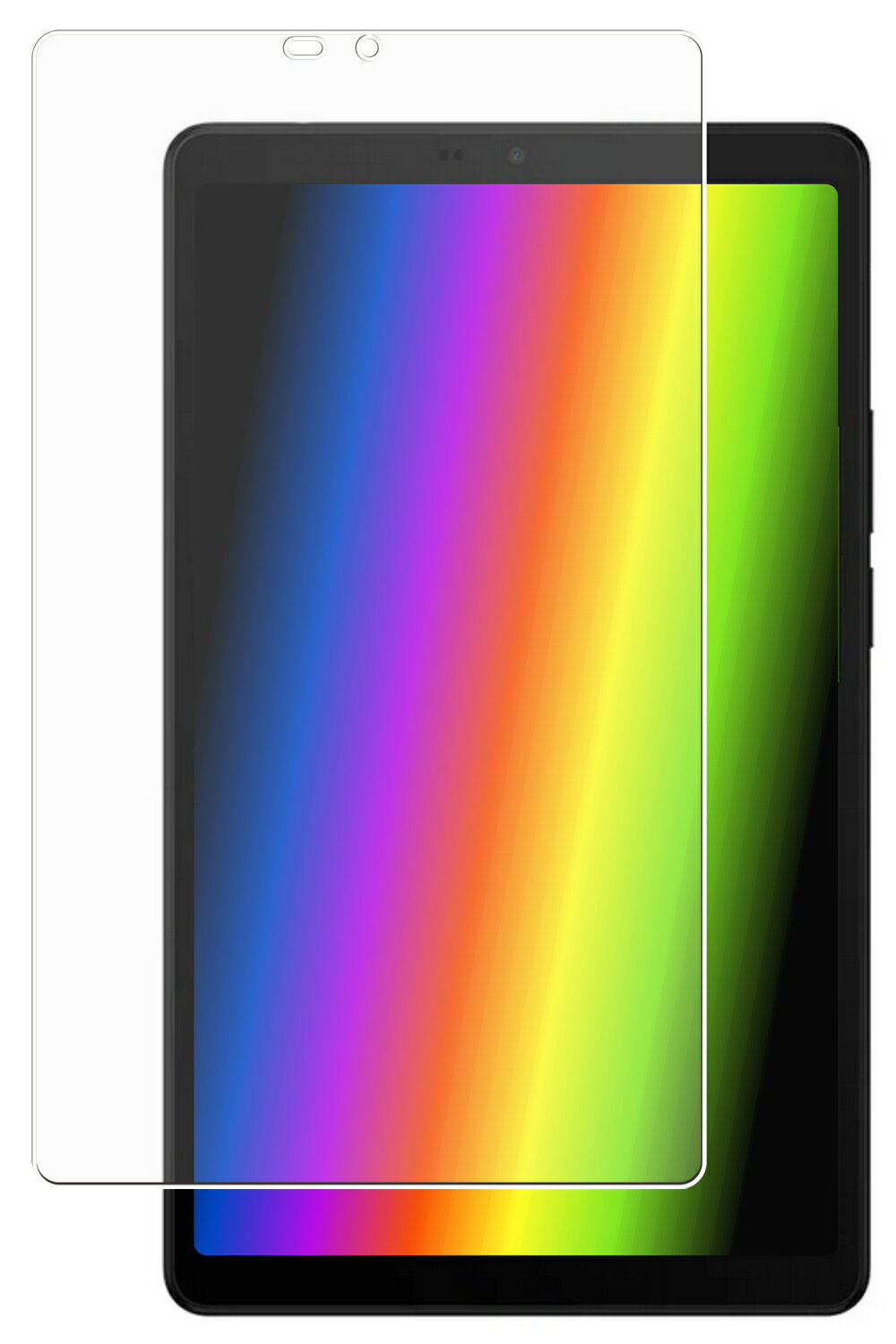 【2枚セット】TCL TAB 8 Gen2 8188X1 用 [8] マット 反射低減 タイプ 液晶 保護 フィルム ★ ティーシーエル タブ エイト ジェンツー(2)
