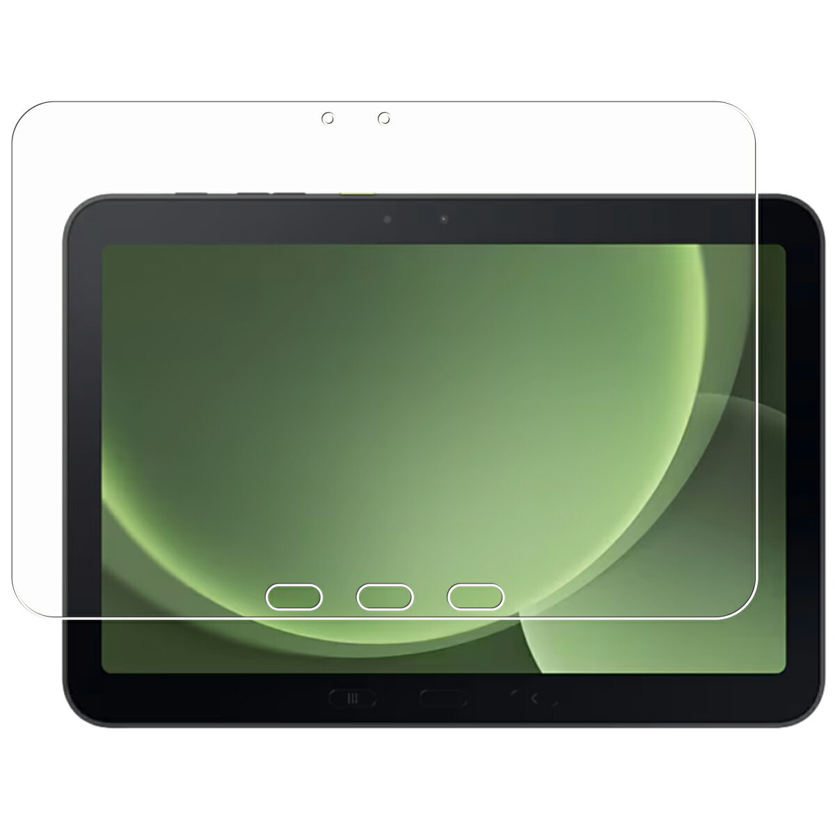 【2枚セット】Galaxy Tab Active5 Pro 用 [10] 抗菌 抗ウイルス 防指紋 クリア 液晶 保護 フィルム ★ ギャラクシー タブ アクティブ ファイブ プロ