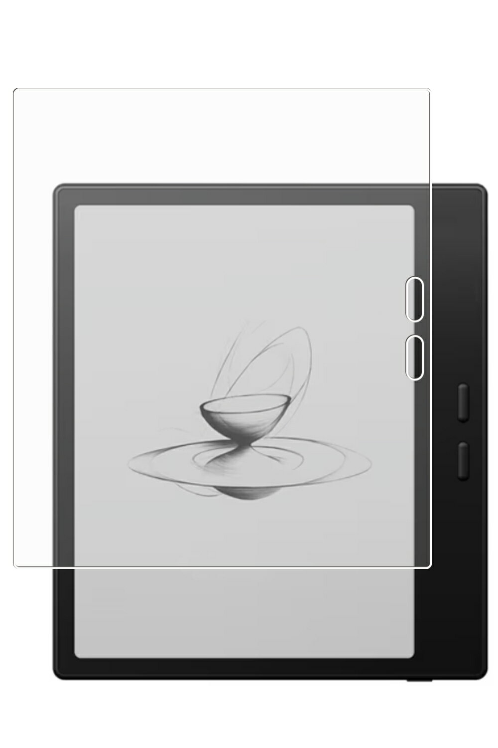 【2枚セット】BOOX Go7 / GoColor7Gen2 用 [7] AR/マット ハイブリッド 高機能 反射低減 保護フィルム ★ ブークス ゴーセブン ゴーカラーセブン ジェンツー