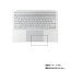 HP ENVY 14-eb0000 2021年モデル 用【超撥水 すべすべタッチ 抗菌 クリアタイプ】タッチパッド専用保護フィルム ★