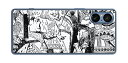 Sony Xperia 5 V用 プリント 背面 保護 フィルム 日本製 名画シリーズ ジョン・テニエル (John Tenniel) 王様と女王様