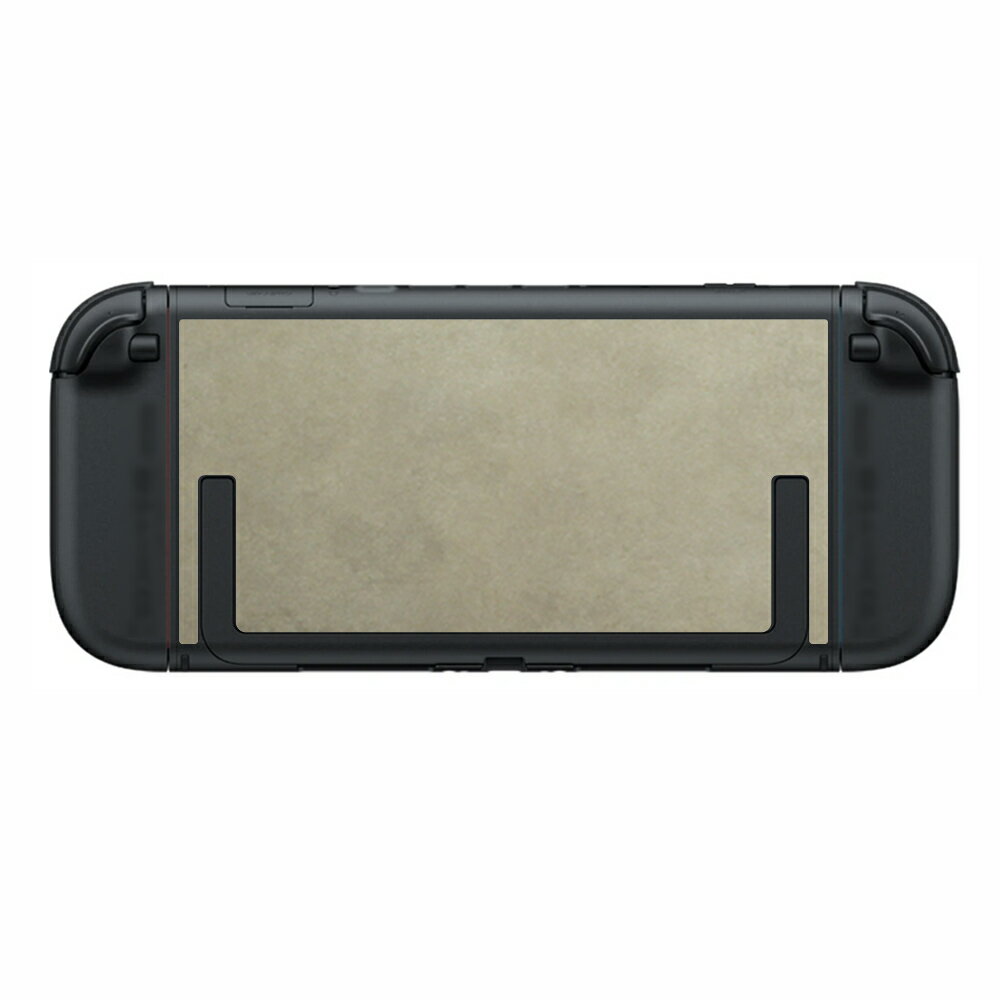 【スーパーSALE 10%OFF】Nintendo Switch 2対応 スキンシール 背面 保護 シート フィルム 傷防止 日本製 [ゴールド メタル調]