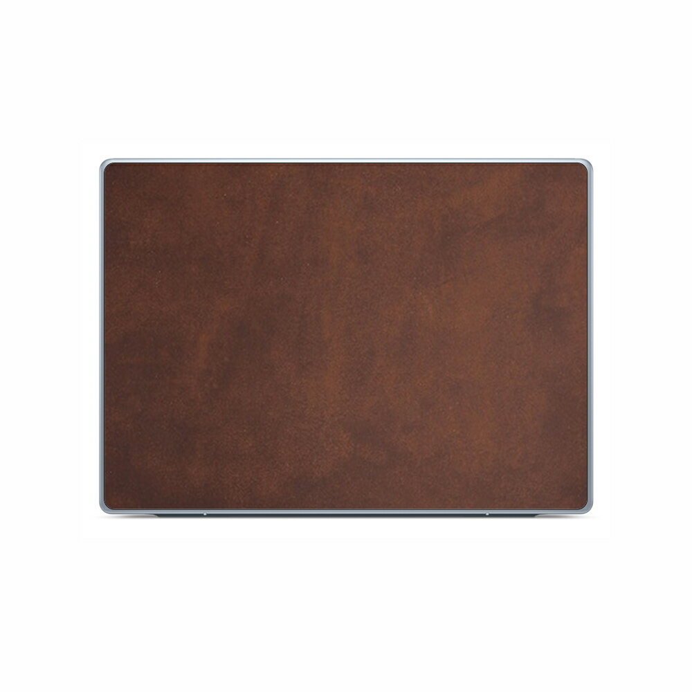 Dell 14 Plus 2025年モデル対応 スキンシール 天板 保護 シート フィルム 傷防止 日本製 [ブラウン スエード調]