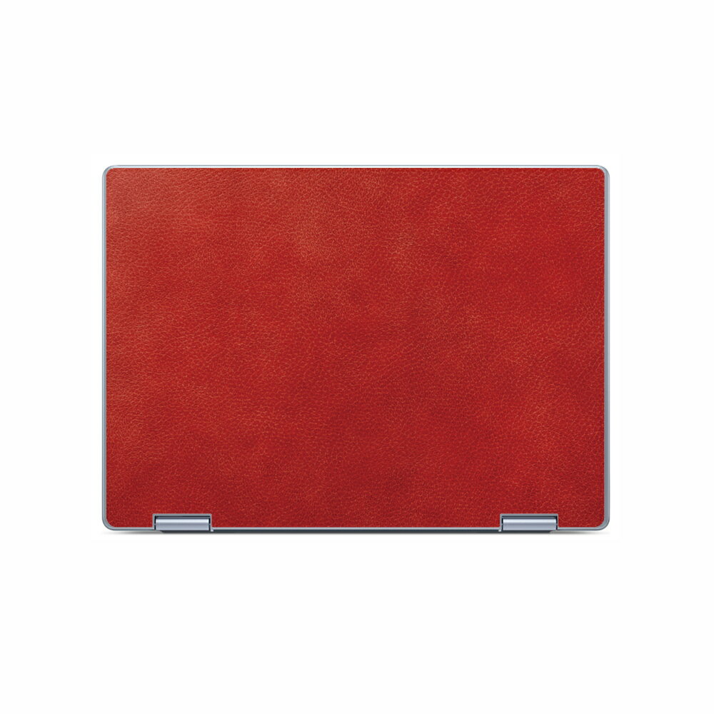 Dell 14 Plus 2in1 2025年モデル対応 スキンシール 天板 保護 シート フィルム 傷防止 日本製 [レッド ..