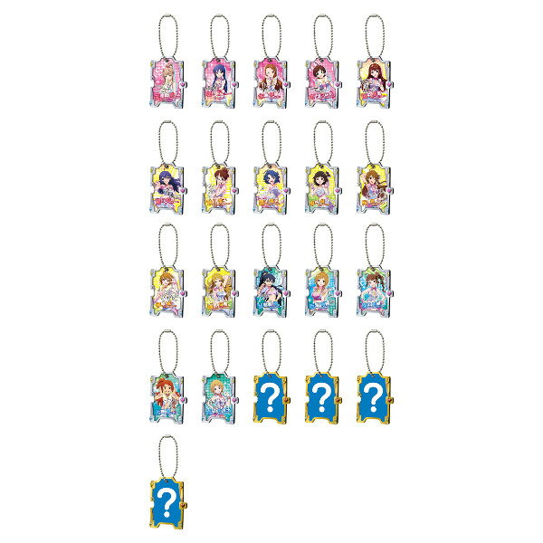 乐天商城 - ☆送料無料☆アイドルマスターミリオンライブ!DGプレー卜2　全21種バンダイガチャポン　ガシャポン　ガチャガチャ