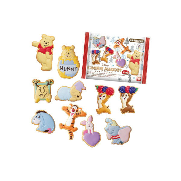 Disney　ディズニーCOOKIE MAGCOT　全10種バンダイキャンディトイ　食玩のサムネイル