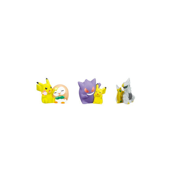ポケットモンスターポケモンキッズディアルガ＆パルキア＆アルセウス編より 3種バンダイキャンディトイ 食玩