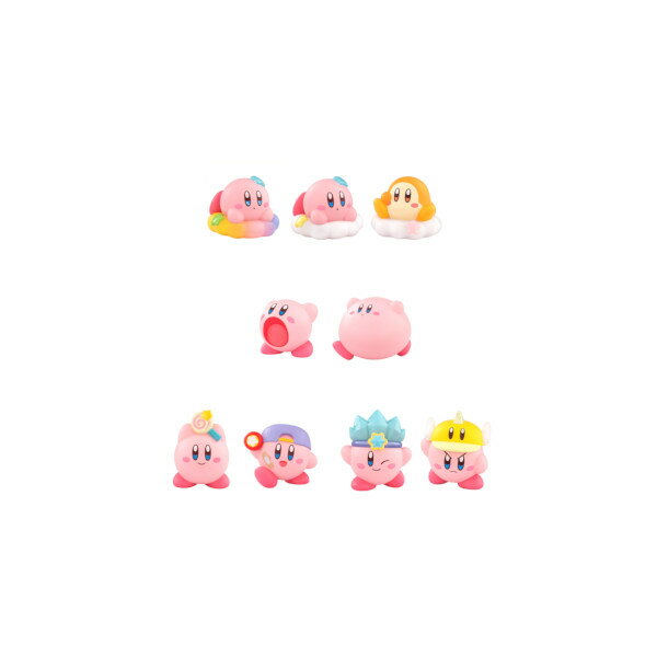 【送料無料】星のカービィKirby Friends　パート2全9種（レアカラーVer.入り）バンダイキャンディトイ　食玩