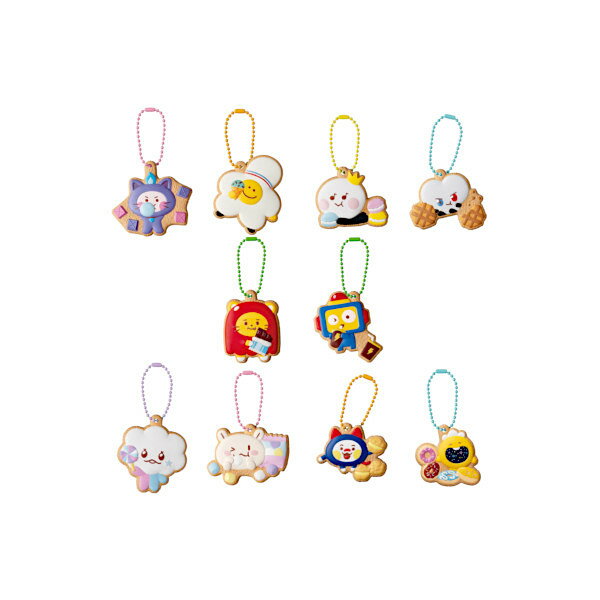 【送料無料】TRUZCOOKIE CHARMCOT全10種バンダイキャンディトイ　食玩