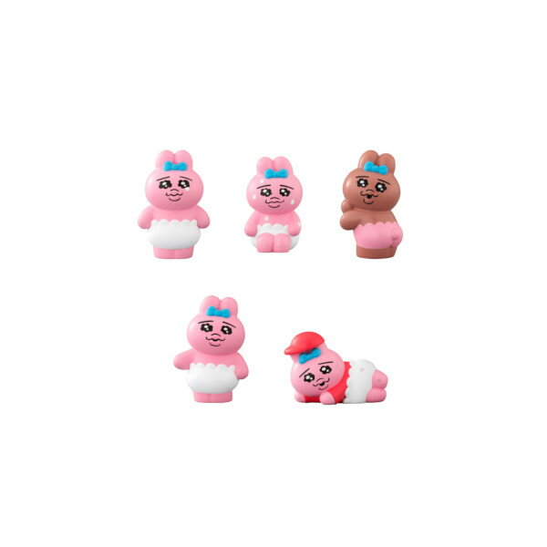 おぱんちゅうさぎフレンズより　5種バンダイキャンディトイ　食玩