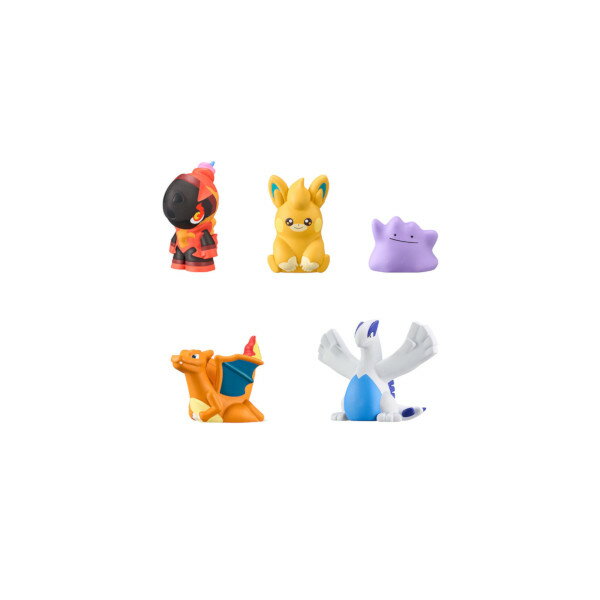 ポケットモンスターポケモンキッズ仲間たちと冒険の世界へ！編より　5種バンダイキャンディトイ　食玩