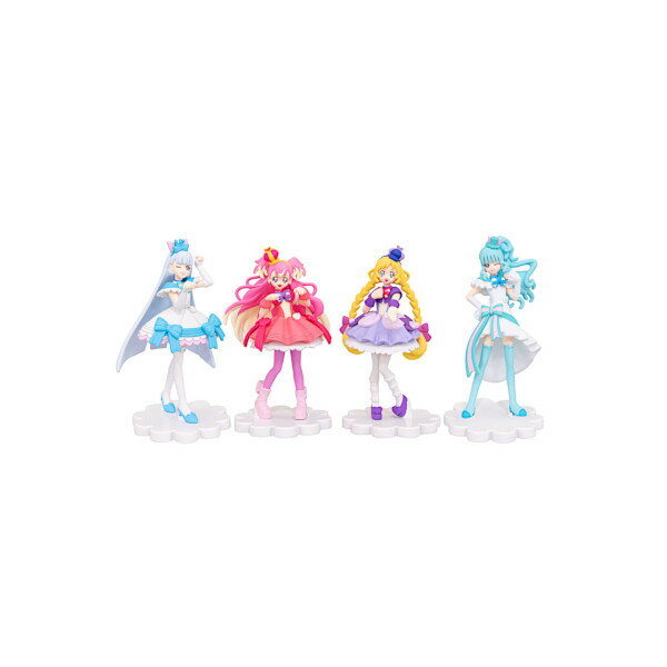 プリキュアわんだふるぷりきゅあ！キューティーフィギュア全4種バンダイキャンディトイ　食玩のサムネイル