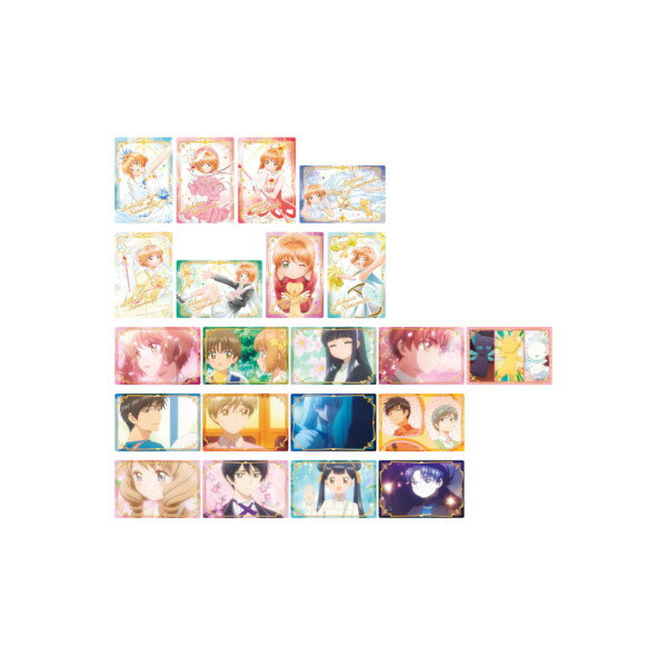 カードキャプターさくら　クリアカード編ウエハース　パート3　より　21種バンダイキャンディトイ　食玩