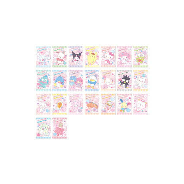 【送料無料】サンリオサンリオキャラクターズ　ウエハースパート9　より　ノーマル23種バンダイキャンディトイ　食玩
