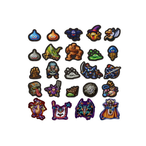 【送料無料】ドラゴンクエストキャラマグネッツ ～ロト三部作～全24種バンダイ　フルコンプキャンディトイ　食玩