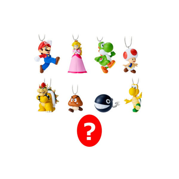 【送料無料】スーパーマリオマスコットチャームコレクションパート2　全9種(シークレット入り)バンダイ　フルコンプキャンディトイ　食玩