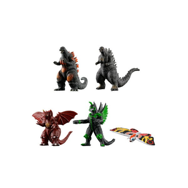 【送料無料】ゴジラゴジラ真撃大全 -新たなる来訪者-全5種バンダイキャンディトイ　食玩