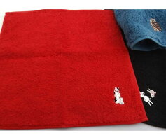 日本製今治産くるみんタオルハンカチ刺繍入り