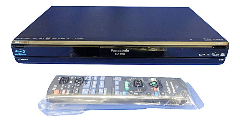 ブルーレイレコーダー　Panasonic　DMR-BR570　2010年製　