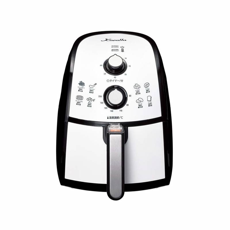 Karalla/カラーラ　熱風揚げ物調理機器 ノンフライヤー ホワイトのサムネイル