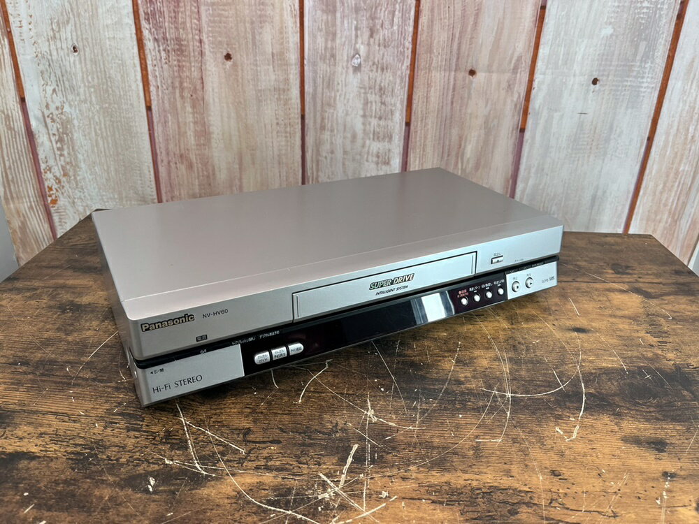 VHSビデオデッキ Panasonic/パナソニック NV-HV60 2003年製