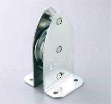 樂天商城 - ひめじや 固定ブロック 縦型 1車 50mm ステンレス K50-13 使用ロープ径~φ10 滑車