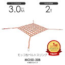 モッコ型ベルトスリング(4本吊りタイプ)300cm×300cm 使用荷重2.0t スリングベルトモッコ