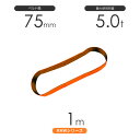 国産ナイロンスリング KMWシリーズ(1色) エンドレス形(N型)幅75mm×1m 使用荷重:5.0t 丸善織物