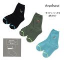 【セール】エフオーキッズ アンパサンド ダイナソーソックス 3足セット 454032靴下 レッグウェア ソックス キッズソックス 子供靴下13~15cm 16~18cm 19~21cm