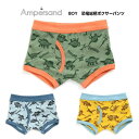 【3枚セットで990円】F.O.KIDS エフオーキッズ アンパサンド★BOY恐竜総柄ボクサーパンツ3枚セット 251901【楽ギフ_包装選択】100cm 110cm 120cm 130cm 140cm