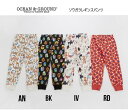 オーシャンアンドグラウンド 総柄 レギンスパンツ 4517401ボトムス パンツ レギンス スパッツ 総柄 ベビー80cm 90cm 95cm 100cm 110cm 120cm